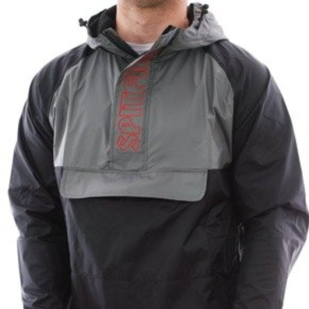 Spitfire Hombre Anorak Jacket (Black/Grey)